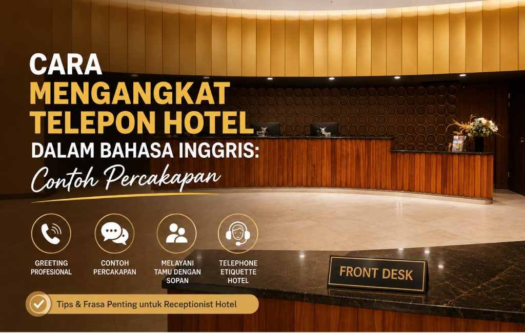 Cara Mengangkat Telepon Hotel dalam Bahasa Inggris: Contoh Percakapan