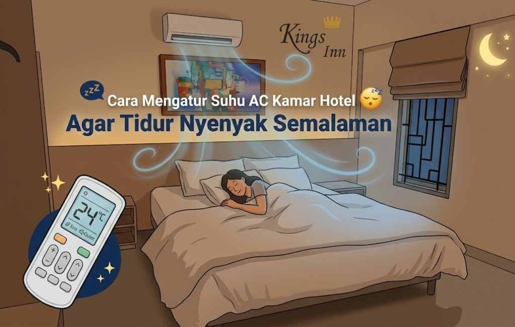Cara Mengatur Suhu AC Kamar Hotel Agar Tidur Nyenyak Semalaman