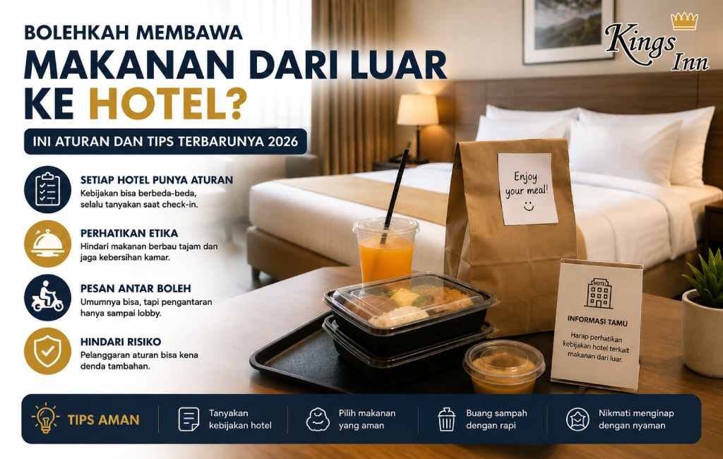 Bolehkah Membawa Makanan dari Luar ke Hotel? Aturan, Risiko & Tips Terbaru 2026