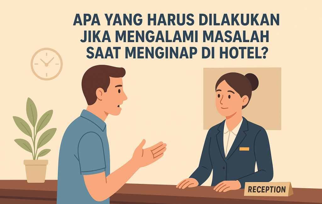 Apa yang Harus Dilakukan Jika Mengalami Masalah Saat Menginap di Hotel?