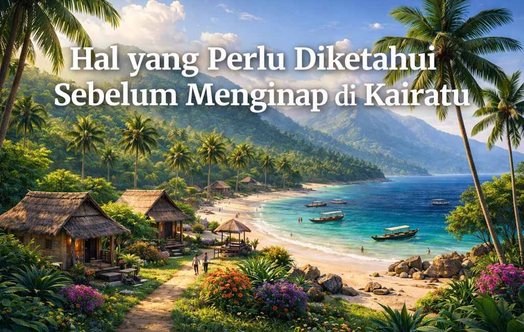 8 Hal yang perlu diketahui sebelum menginap di Kairatu