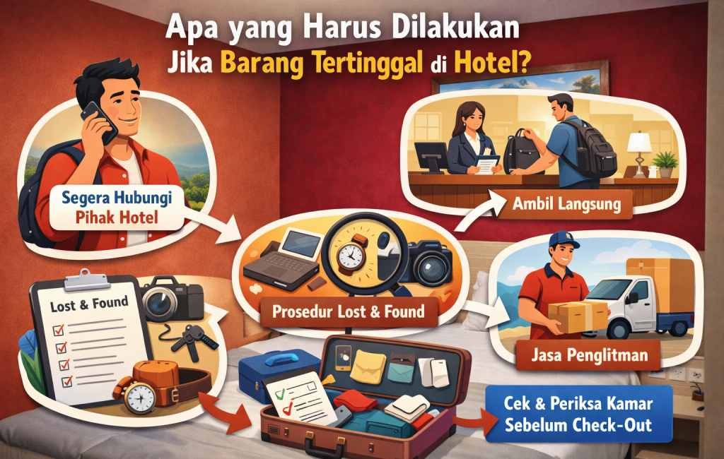Apa yang Harus Dilakukan Jika Barang Tertinggal di Hotel?