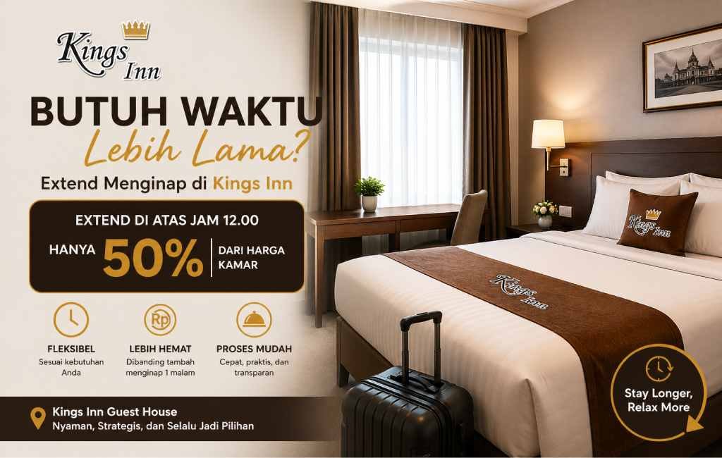 Cara Extend di Hotel Setengah Hari: Panduan Lengkap + Biaya & Tips Hemat 2026