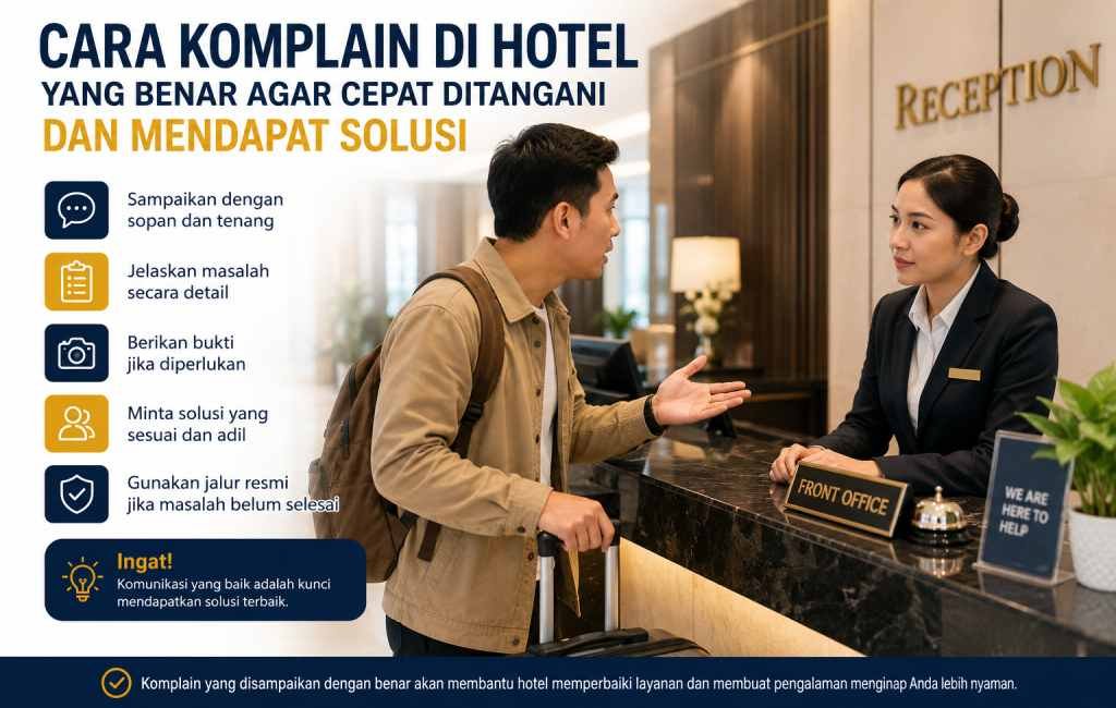 Cara Komplain di Hotel yang Benar agar Cepat Ditangani dan Mendapat Solusi